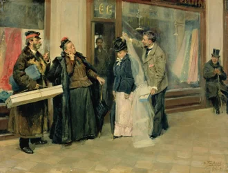 Le choix des cadeaux de mariage, 1897-98